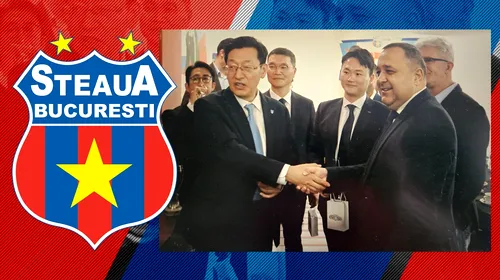 Steaua București, preluată de sud-coreeni! Dezvăluirea unui oficial prezent la negocieri: „Au fost foarte interesați, sunt optimist că, într-un final, se va rezolva”. EXCLUSIV