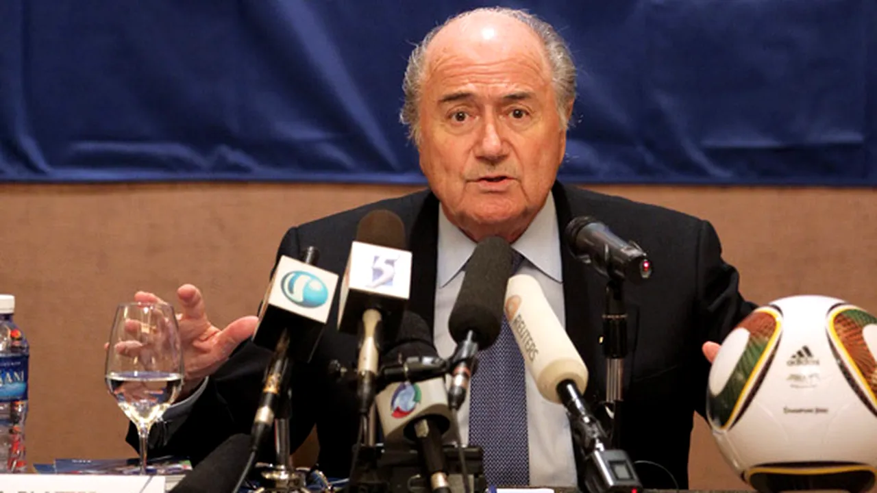 Sepp Blatter condamnă fotbalul defensiv:** 