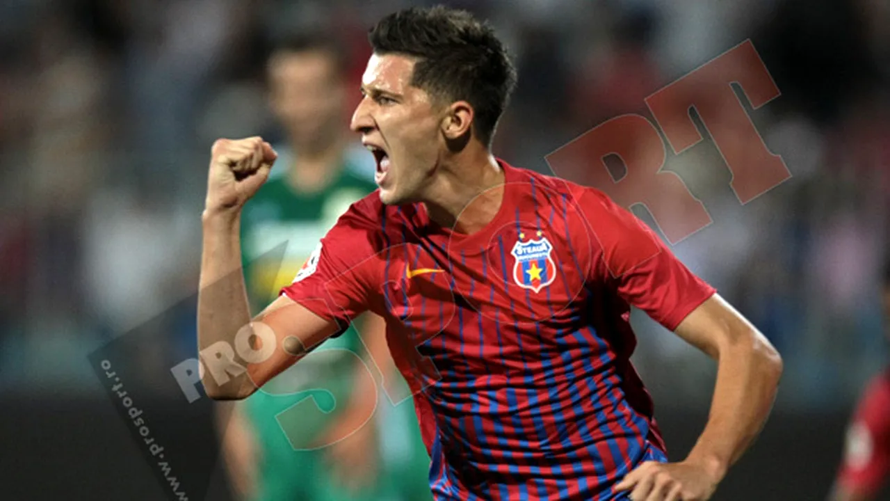 Mihai Costea a debutat cu gol la Steaua: 