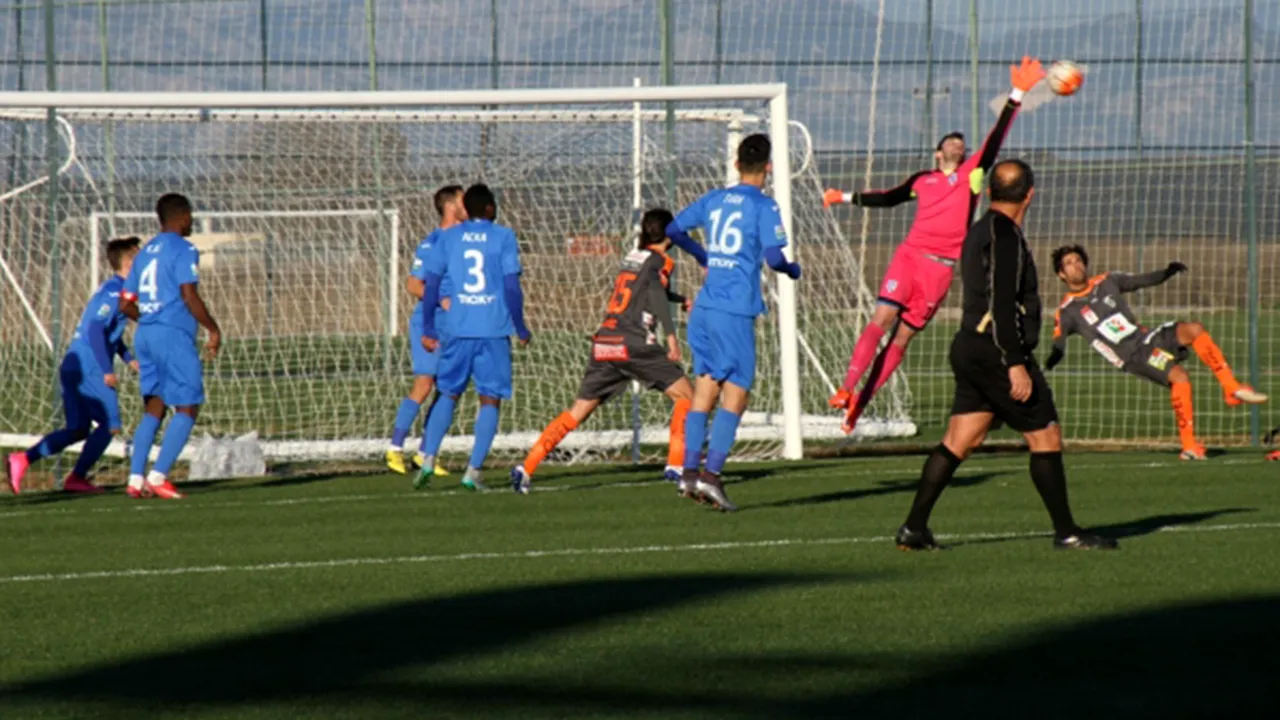 CSU Craiova - Austria Viena 1-3, într-un amical în Antalya. Ce echipă a folosit Mogoșanu