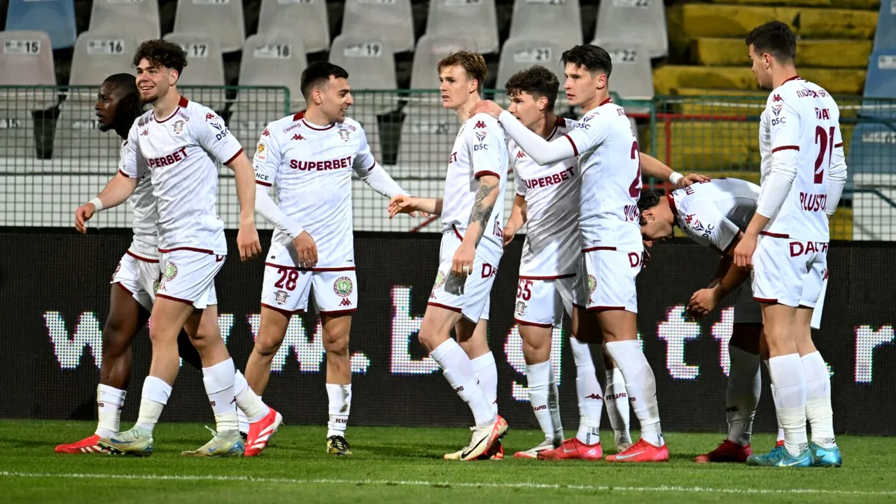 Atacantul lui Costel Gâlcă va lipsi 6 luni! S-a accidentat grav în Rapid – Vardar