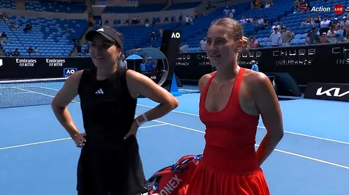 Gabriela Ruse și Marta Kostyuk, calificare în semifinalele Australian Open după o victorie uriașă contra favoritelor 4! Prima reacție a româncei: „Suntem nebune!” VIDEO