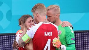 Soția lui Christian Eriksen, prima reacție după ce fotbalistul a ajuns acasă, în Odense: „De asta avem nevoie acum!”