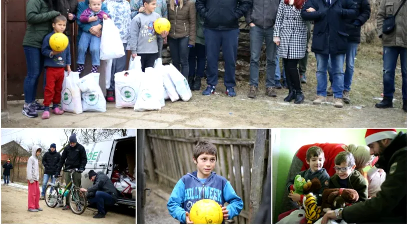 EMOȚIONANT | Acțiunea de Crăciun Druckeria a făcut peste 100 de copii mai fericiți.** Suporterii timișoreni au împărțit cadouri pentru al șaptea an consecutiv
