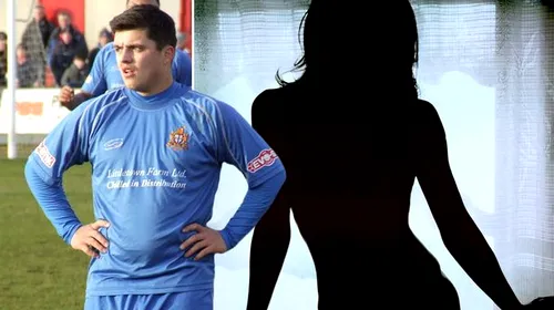 FOTO | Jenant! Un fotbalist a fost filmat în timp ce făcea sex cu o blondă, pe banca antrenorului, cât încă purta echipamentul de joc. Clubul a reacționat imediat