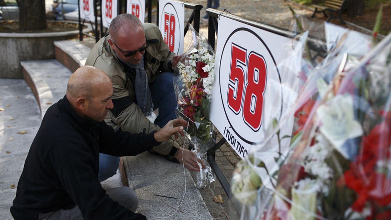 Marco Simoncelli va fi înmormântat joi