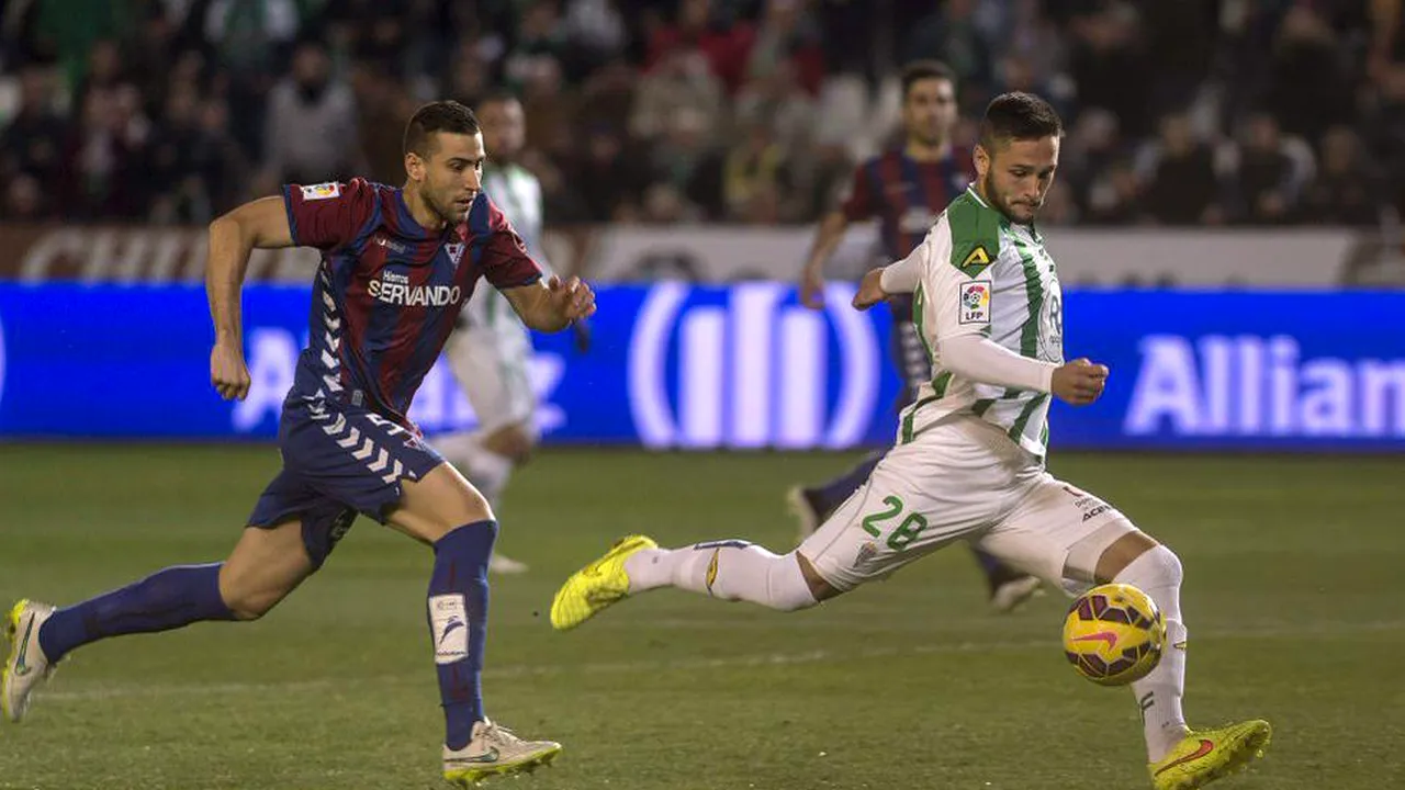 Gol pentru Florin Andone în Cordoba - Ponferradina 1-0. Internaționalul român a fost integralist