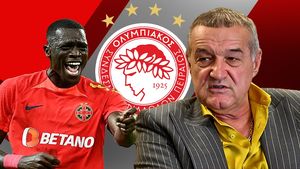 Olympiakos își trimite oamenii după vedeta FCSB. Fotbalistul pe care Gigi Becali a cerut 4 milioane de euro ar putea ajunge în Grecia în iarnă. EXCLUSIV