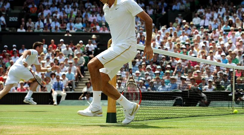 Federer, încă un pas spre al 6-lea trofeu la Wimbledon!