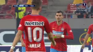 Becali a văzut gestul lui Tănase, care a refuzat banderola, și i-a transmis un mesaj în direct la TV. Discursul greu de crezut al patronului FCSB