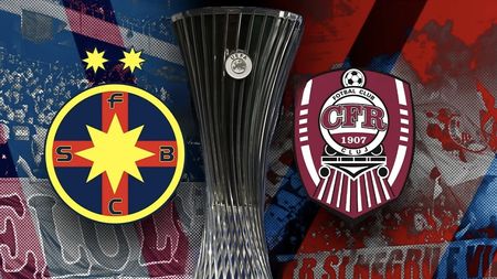 FCSB și CFR Cluj au aflat cu cine vor juca în turul 2 preliminar Conference League. Adversarii echipelor românești nu sunt de speriat