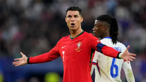 Cristiano Ronaldo a intrat în istoria neagră cu EURO 2024! Ce record negativ a bifat după Franța – Portugalia: e prima oară în cariera lui sclipitoare când pățește așa rușine la un turneu final!