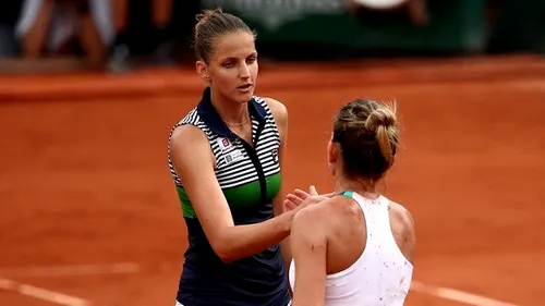 Cuvintele care spun totul despre Simona! Pliskova, plecăciune în fața lui Halep: 