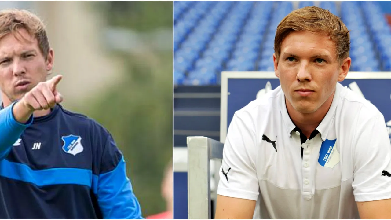 Hoffenheim a numit oficial cel mai tânăr antrenor din istoria Bundesligii! Nagelsmann, tehnician la doar 28 de ani