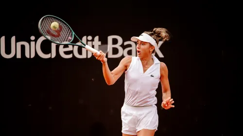 Jaqueline Cristian s-a oprit în sferturi la UniCredit Iași Open. Anca Todoni și Irina Bara, eliminate în semifinale la dublu