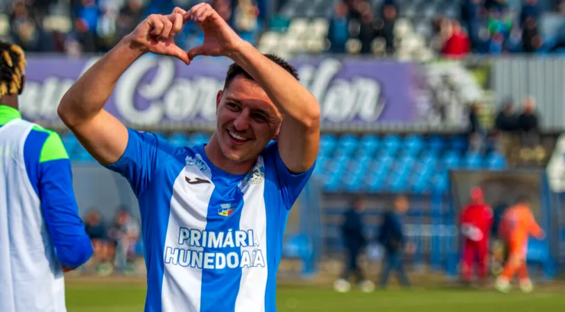 Alexandru Gîrbiță, la primul gol pentru Corvinul, unul decisiv: ”Mă bucur că am fost eu eroul. Sper să fie și la mine o descătușare”