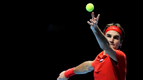 Roger Federer l-a învins pe David Ferrer la Mastersul de la Londra
