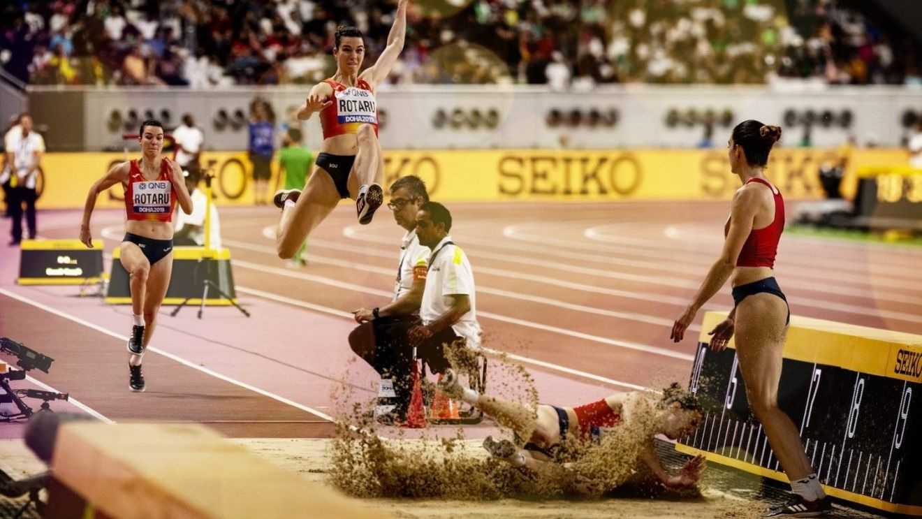 Atletism: Alina Rotaru, locul 7 în proba de săritură în lungime la Dusseldorf. A acuzat o problemă la gamba piciorului drept