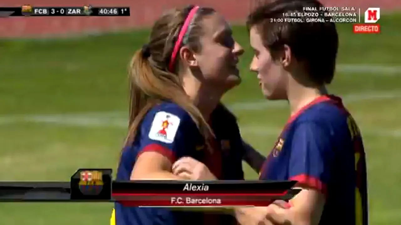 VIDEO Femeile au talent la fotbal! Faza unei jucătoare de la BarÃ§a în finala Cupei Reginei l-ar face invidios și pe Messi