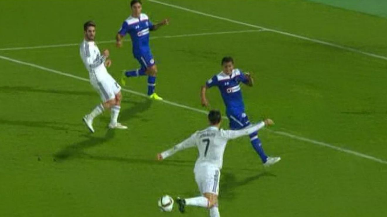 Ronaldo a încercat să dea golul finalului de an. VIDEO | Portughezul, execuție "galactică" la Campionatul Mondial al cluburilor