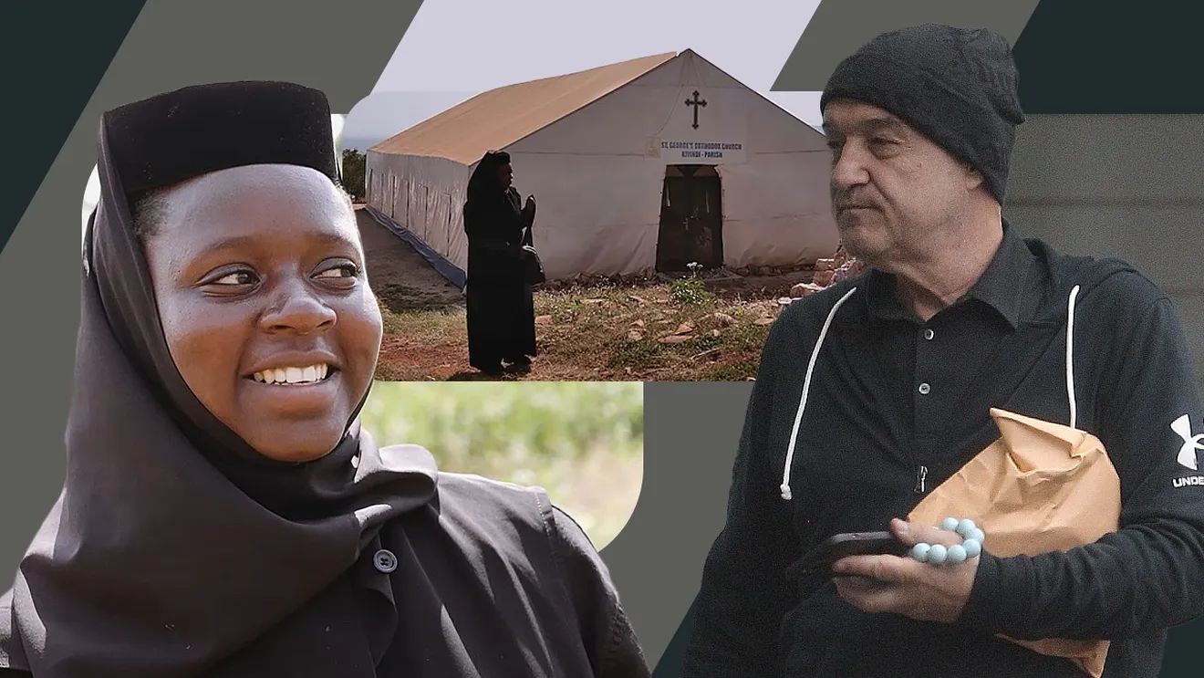 Gigi Becali a donat sume imense pentru terminarea mănăstirii din Rwanda. Reacția din Africa a venit imediat