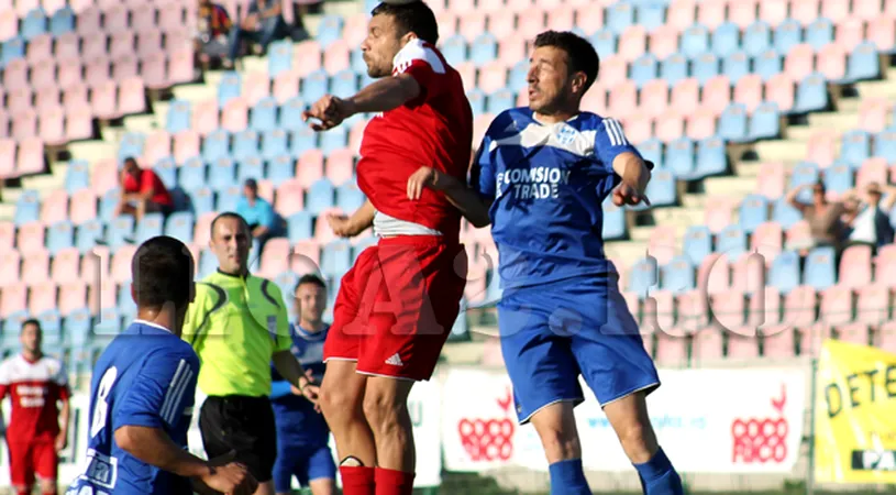Gloria se sufocă!** Echipa buzoiană a pierdut acasă cu CF Brăila