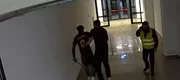 Imagini șocante după CSM Oradea – U BT Cluj! A apărut filmarea cu jucătorul care s-a ales cu dosar penal după incidentele violente | VIDEO