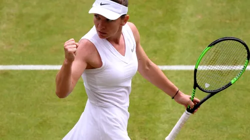 Prima reacție a Simonei Halep după calificarea în finala Wimbledon 2019: 