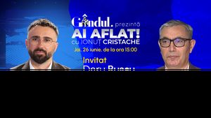 „Ai Aflat! cu Ionuț Cristache” începe joi, 26 iunie, de la ora 15.00, live pe Gândul. Invitat: Doru Bușcu