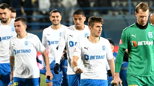 Un fotbalist al Universității Craiova a răbufnit după eșecul cu Farul: „Am fost penibili. Poate ar fi timpul să plece 15 jucători”