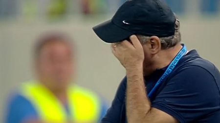 Monumentul dezamăgirii! Cum arăta Gică Hagi după golul marcat de Van Durmen în FC U Craiova - Farul: camerele TV au surprins chipul neputinței "Regelui"