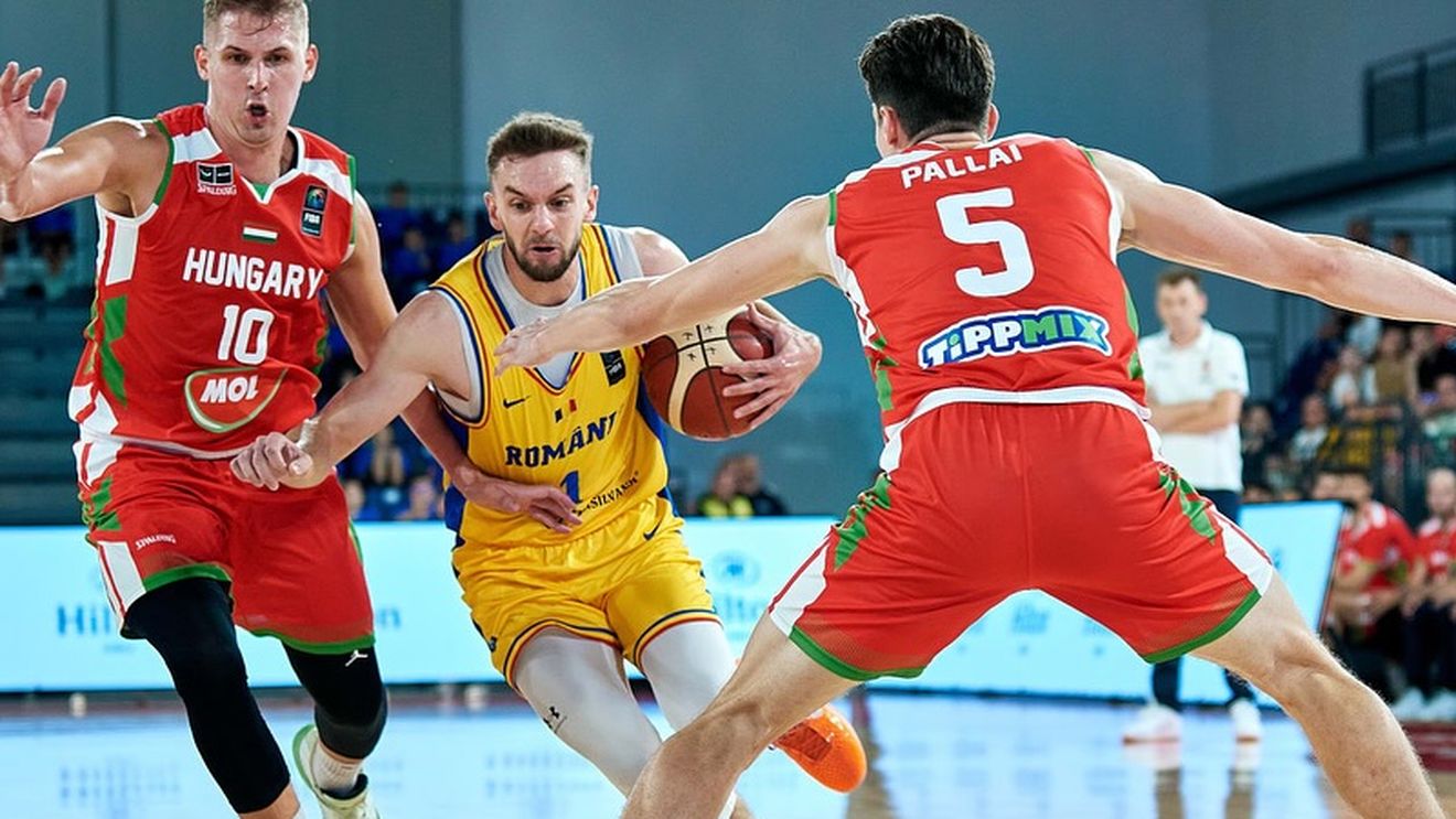 România a spulberat Ungaria la baschet masculin! Mihai Silvășan e realist: „Trebuie să rămânem cu picioarele pe pământ, încă nu am terminat”