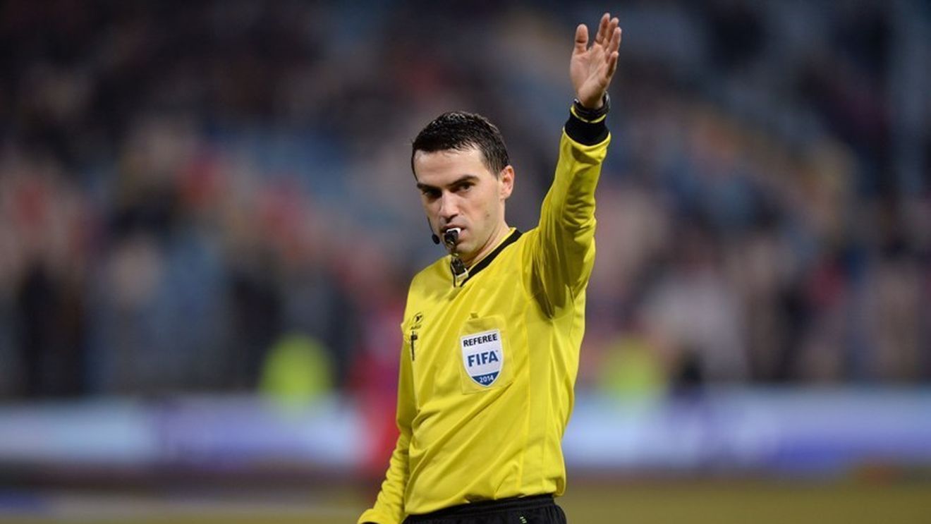 Ovidiu Hațegan va arbitra meciul Belarus - Franța, în preliminariile Campionatului Mondial din 2018