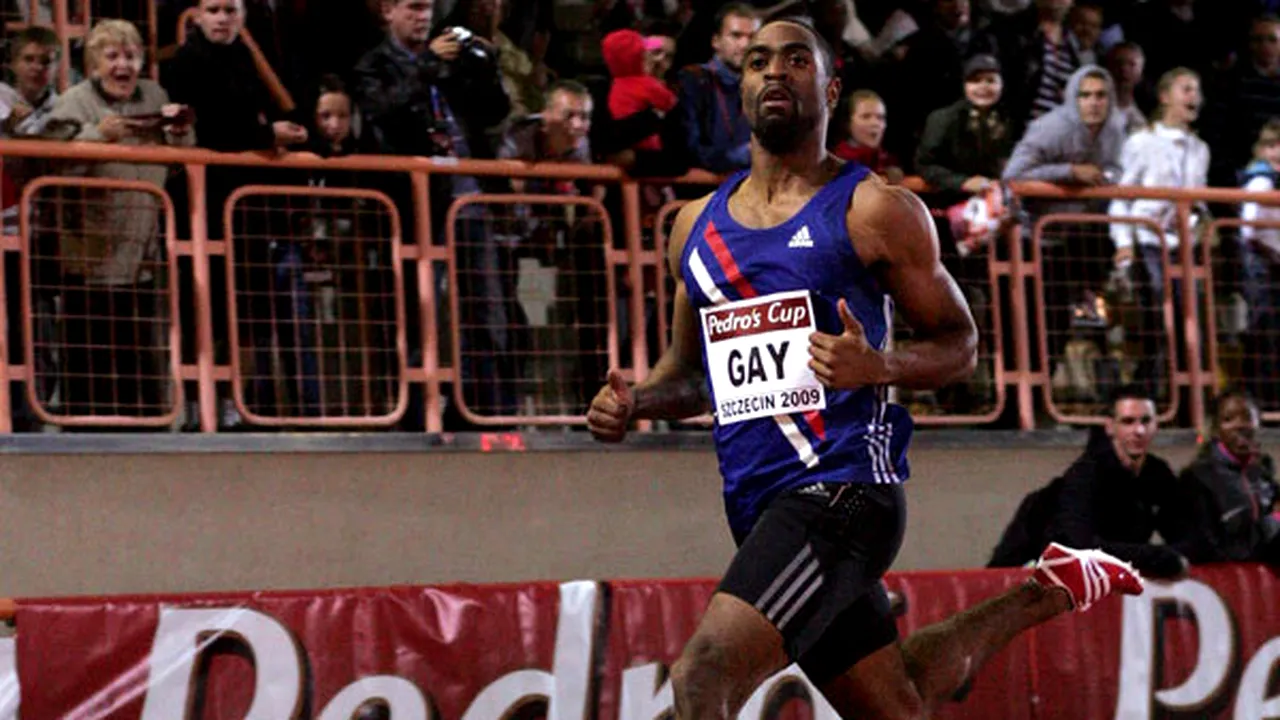 VIDEO| Tyson Gay îi aruncă mănușa lui Bolt! Americanul a doborât un record vechi de 44 de ani! Vezi performanța