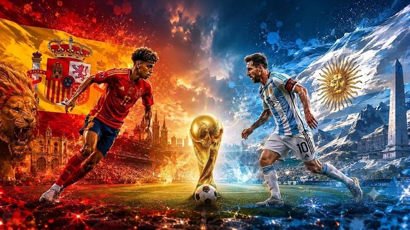 LIVEBLOG Live Spania – Argentina. Finala Cupei Mondiale se joacă ACUM cu Lamine Yamal versus Lionel Messi!