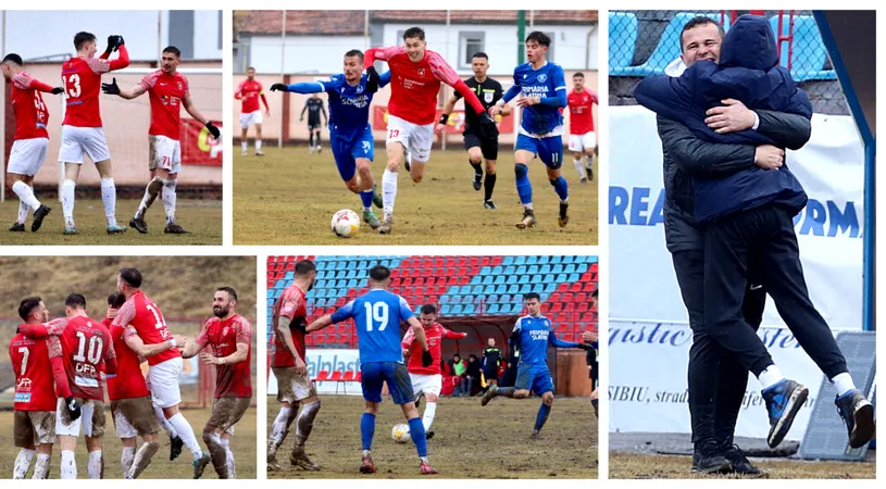 CSC Șelimbăr, victorioasă în fața fostului său antrenor în nămolul de la Cisnădie! Ioan Luca, după succesul cu CSM Slatina: ”Un moment psihologic peste care am trecut”
