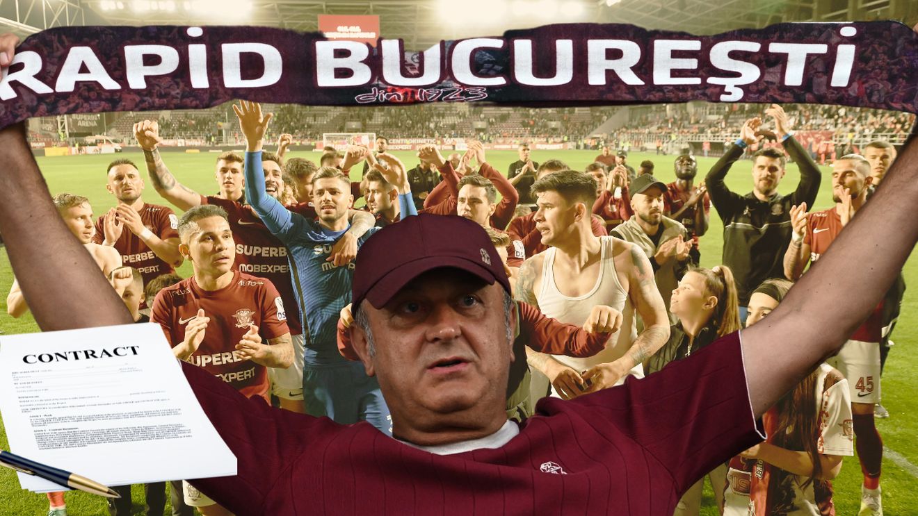 Oare Dan Șucu și Victor Angelescu au citit când au semnat? Un fotbalist de la Rapid și-a făcut un contract „beton” în care a trecut câteva clauze care îl vor îmbogăți | EXCLUSIV