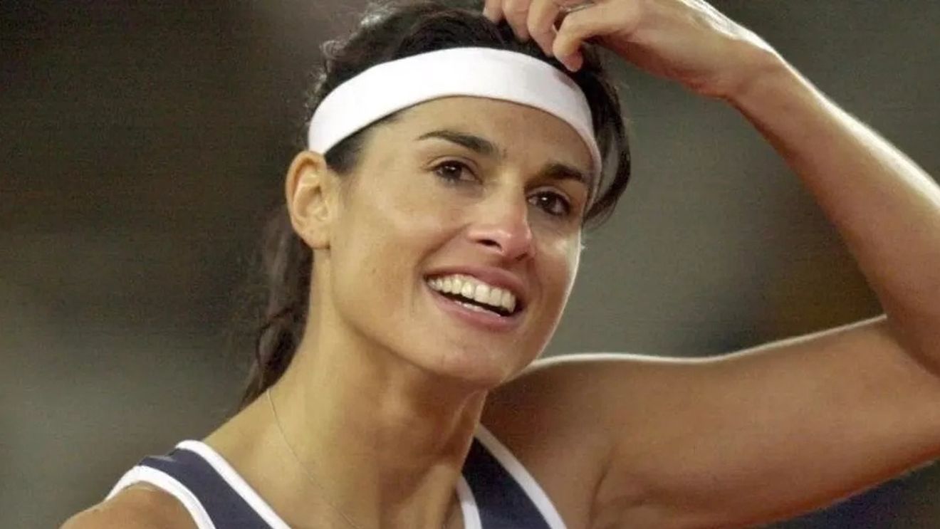 Imagine senzațională la Miami! Gabriela Sabatini, una dintre cele mai frumoase jucătoare din istoria WTA, l-a felicitat personal pe argentinianul care a reușit o calificare uluitoare în semifinale | GALERIE FOTO