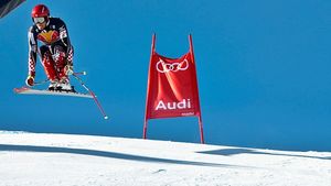 VIDEO Schiorii,** mai rapizi ca mașinile sport!