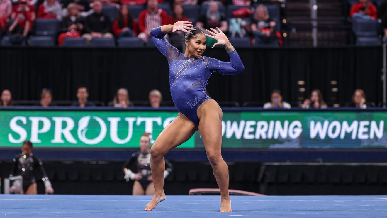 „Am vrut să revin cu ceva exploziv”. Jordan Chiles, rivala Anei Bărbosu, a făcut un exercițiu la sol aproape de nota 10