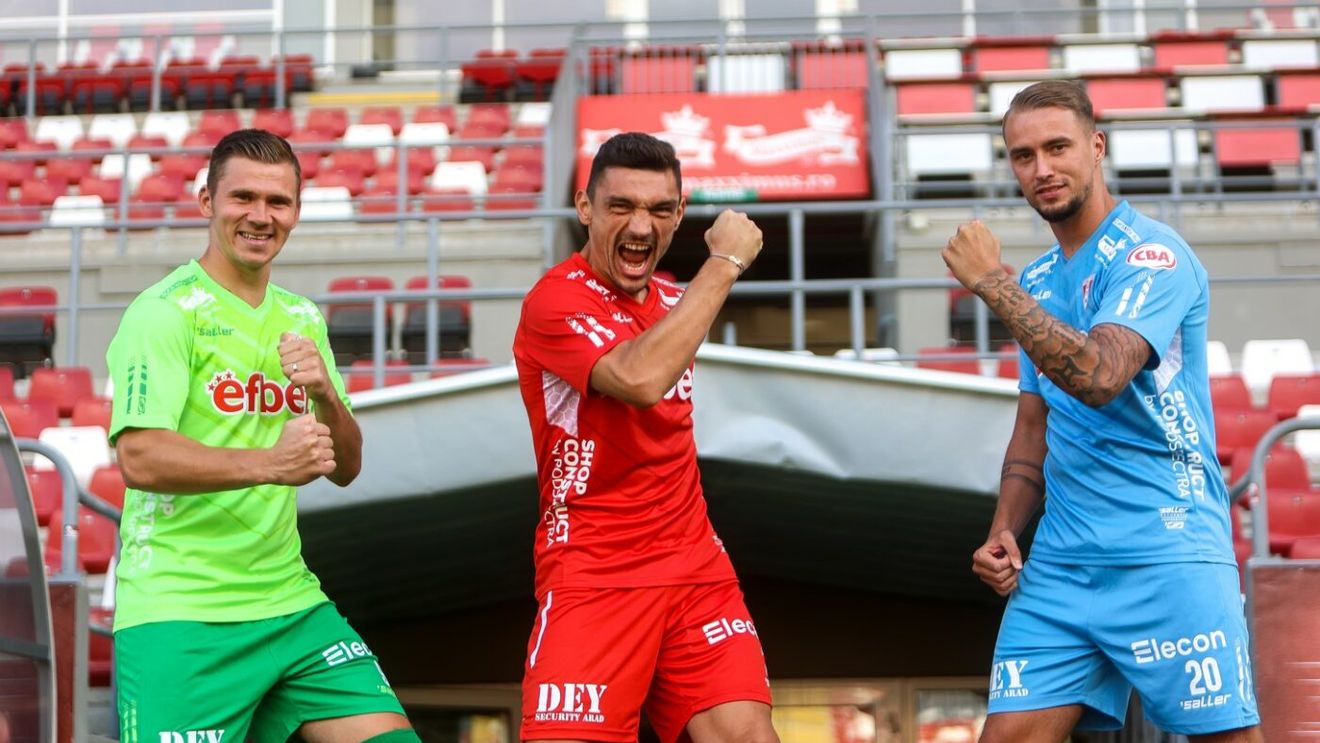 UTA și-a prezentat noul echipament! Claudiu Keșeru, show în fața camerei de luat vederi! Veste mare pentru fanii arădeni | VIDEO