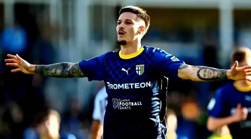 „Licitație internațională”. Presa din Italia a anunțat că transferul lui Dennis Man de la Parma se va face pentru o sumă de peste 30.000.000 de euro