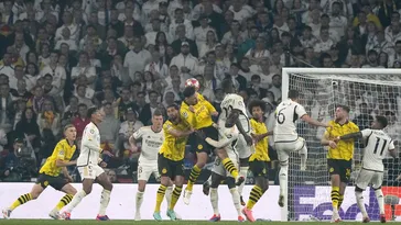 🚨 Borussia Dortmund – Real Madrid 0-2. Borussia Dortmund – Real Madrid 0-2. Trupa lui Carlo Ancelotti pune în vitrină al 15-lea trofeu UEFA Champions League, după o primă repriză în care a suferit din greu în fața locului 5 din Bundesliga!