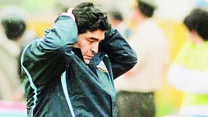 "Pleacă, Diego!"