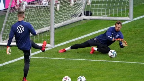 Germania, lovitură teribil de grea! Căpitanul Manuel Neuer s-a accidentat și nu poate juca împotriva României