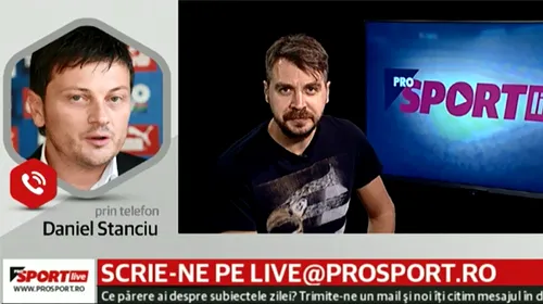 ProSport LIVE | Daniel Stanciu e sigur că ACS Poli va produce o surpriză în Ștefan cel Mare: „Vom învinge”. Ce vor face mai mulți fani din Timișoara la returul dintre Partizan și Steaua