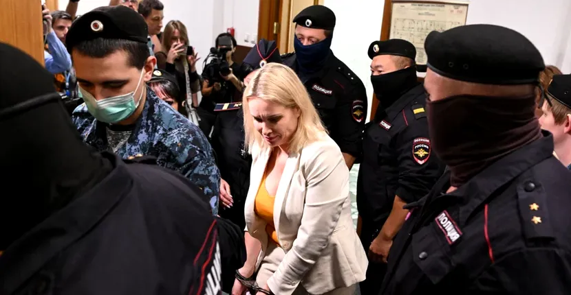 O instanţă din Rusia dispune arestarea jurnalistei Marina Ovsiannikova