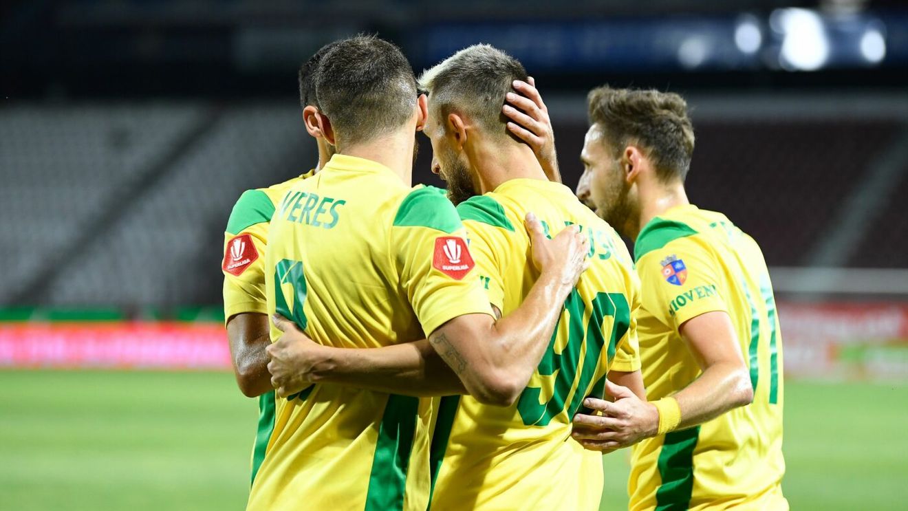 Universitatea Cluj - CS Mioveni 2-2. Ardelenii revin spectaculos în Superliga