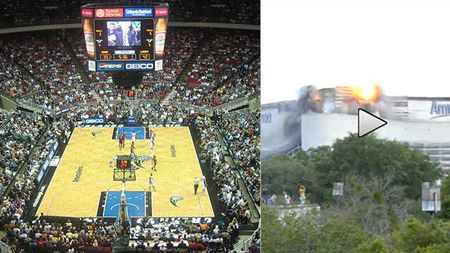 VIDEO FABULOS!** Cum a DISPĂ‚RUT de pe fața Pământului o arenă de 5 stele!** Au detonat sala pe care noi încă o așteptăm de 20 de ani: