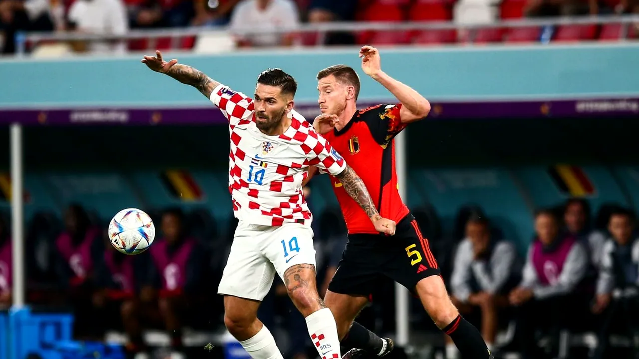 Croația - Belgia 0-0, în Grupa F de la Campionatul Mondial din Qatar! Flamanzii părăsesc turneul final